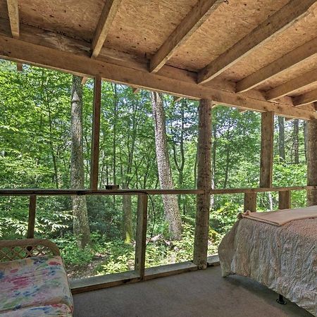 Creekside Cabin With Deck In Pisgah Forest! Barnardsville Exterior foto