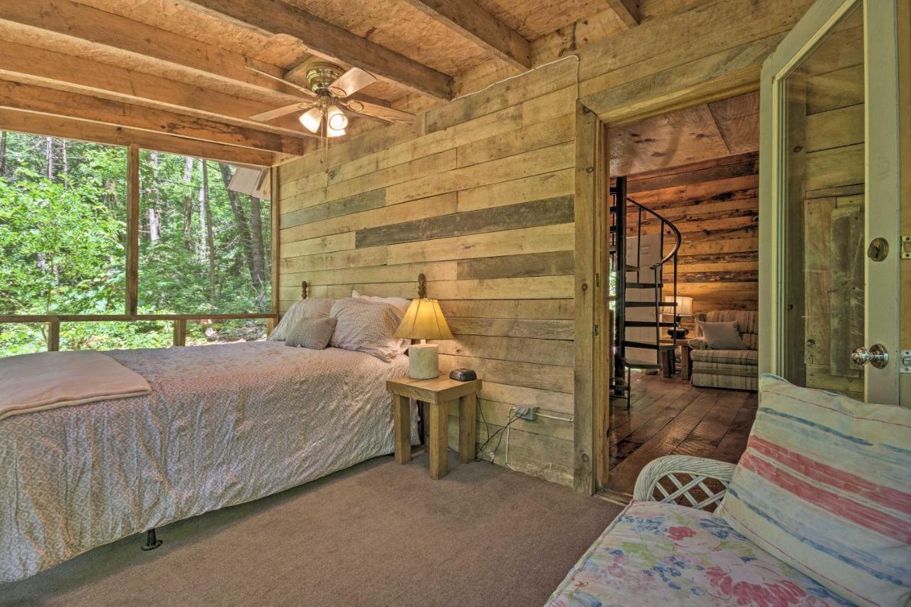 Creekside Cabin With Deck In Pisgah Forest! Barnardsville Exterior foto