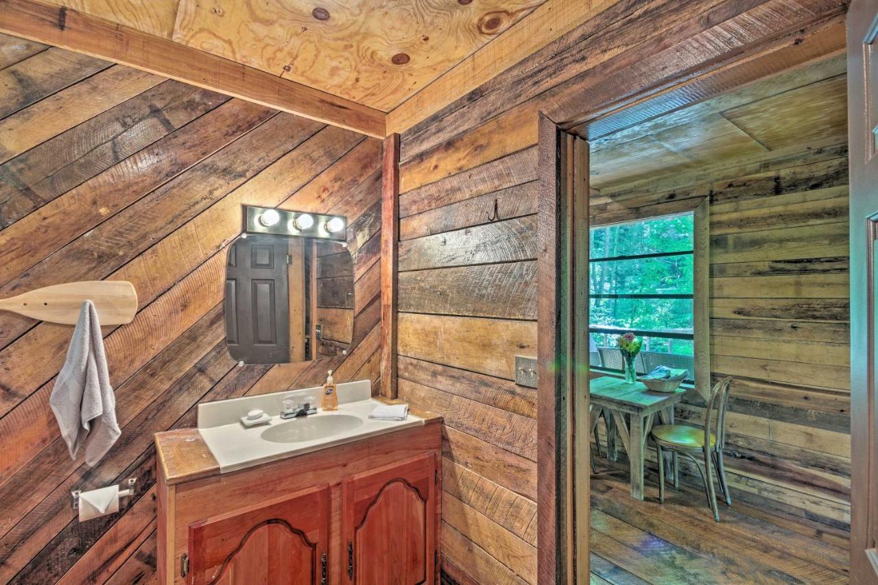 Creekside Cabin With Deck In Pisgah Forest! Barnardsville Exterior foto